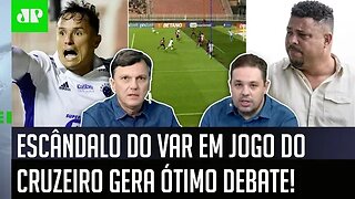 "NÃO DÁ! ISSO FOI GRAVÍSSIMO!" VAR traça LINHA ERRADA, PREJUDICA o Cruzeiro e é CRITICADO!