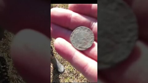 coinage #relics #coins #buttons #battle #metaldetecting #civilwar #trending #silver