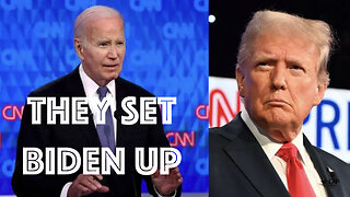 They set Biden up to fail