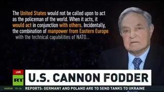 NATO should utilize Eastern European populations to wage war against Russia (George Soros)