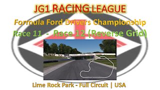 Race 11 - 12 | JG1 Racing League | Formula Ford Drivers Championship | Lime Rock Park | USA