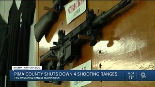 Pima County to shut down shooting ranges