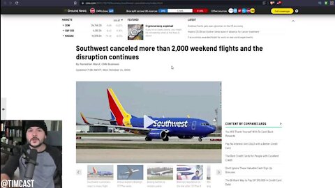 Southwest Sick Out - Over 2,000 Flights Have Been Cancelled - Rumors of Vax Mandate Pilot Strike