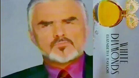 90's Sean Connery*(Burt Reynolds) For Elizabeth Taylor's White Diamonds Perfume Commercial (1998)