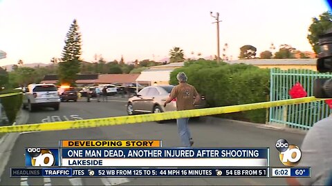 CHP volunteer killed in Lakeside shooting