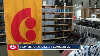 Some Summerfest gear crafted by local artists