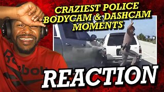 TOP POLICE BODYCAM & DASHCAM MOMENTS (CRASHES & PURSUITS) | REACTION!!!