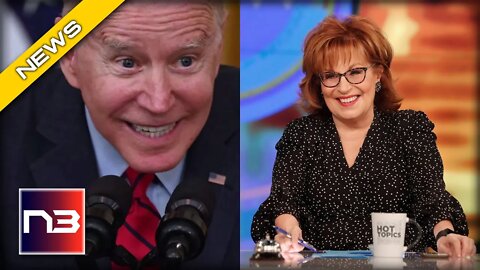 Disgusting Joe Biden Sends Creepy Message to Joy Behar on Her 80th Birthday