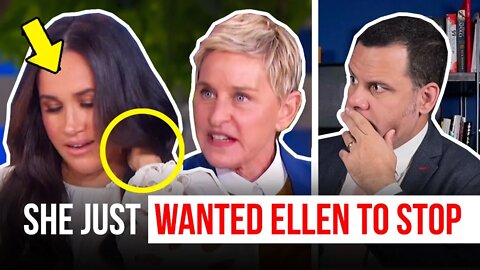 Watch Meghan’s ANXIOUS Reaction to Ellen’s COVERT Gaslighting