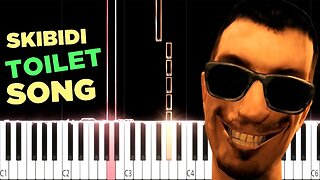 [SFM] SKIBIDI TOILET ANIMATED SONG by Rockit Music (Beginner-Super Easy) Piano Tutorial