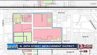 N. 24th St improvement district