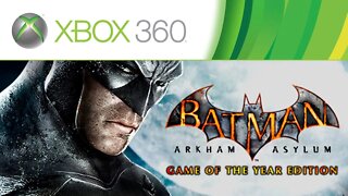 BATMAN ARKHAM ASYLUM (XBOX 360/PS3/PC/PS4/XBOX ONE) - Gameplay do jogo! (Legendado em PT-BR)