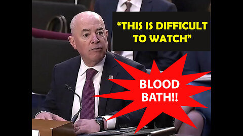 THIS IS DIFFICULT TO WATCH! - MAYORKAS BLOOD BATH GRILLING