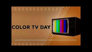 Color TV Day