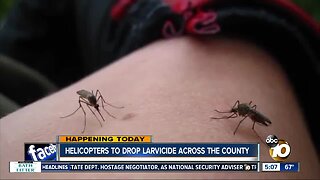 Larvicide being dumped across San Diego County to eliminate mosquitoes