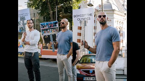 Andrew Tate and his brother protests Last Supper parody at Olympics opening ceremony