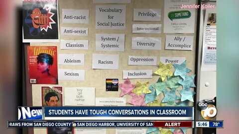 Steele Canyon H.S. course fosters tough conversations in classroom