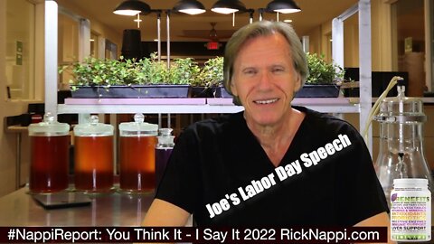 Joe's Labor Day Speech with Rick Nappi #NappiReport