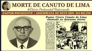 MORTE DO PASTOR CÍCERO CANUTO DE LIMA | PUBLICAÇÃO NO JORNAL MENSAGEIRO DA PAZ DE 1982