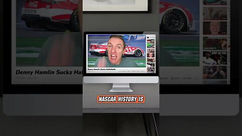 Denny Hamlin Found My YouTube Channel... | #Shorts #NASCAR