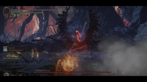 Elden Ring Lichdragon Fortissasx Boss Battle + Deathbed Companion Quest Dialogue Completion