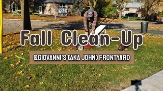 Fall Clean-Up at Giovanni's (aka John) Yard | Part 1 of 2