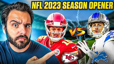 Chiefs Vs Lions NFL Week 1 Prediction! (The Sports Betting Playbook For This 2023 NFL Season)