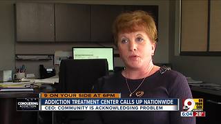 Addiction treatment center calls up nationwide