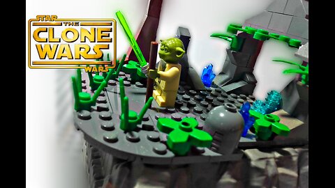 LEGO Star Wars The Clone Wars - Yoda's Vision On Dagobah MOC - Review (2016)