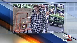 Suspect sought in theft at Home Depot in Cape Coral