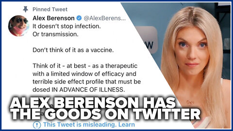 Alex Berenson has the goods on Twitter