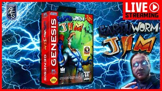 A Sega Classic That I Havent Played Yet: Part 1 | Earthworm Jim | Sega Genesis | Backlog