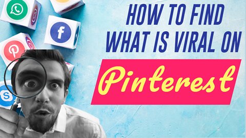 How To Find What Is Viral On PINTEREST 📈📈