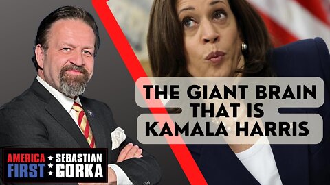 The Giant Brain that is Kamala Harris. Jennifer Horn with Sebastian Gorka on AMERICA First