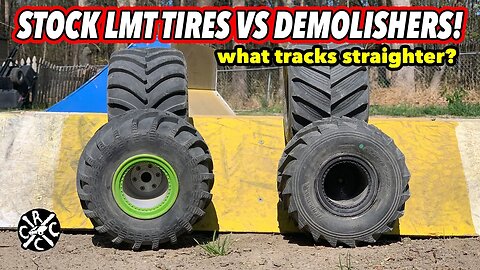Stock LMT Tires vs. The Pro-Line Demolishers: Getting The LMT To Track Straight