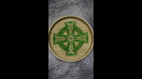 Wooden Celtic Bowl Timelapse