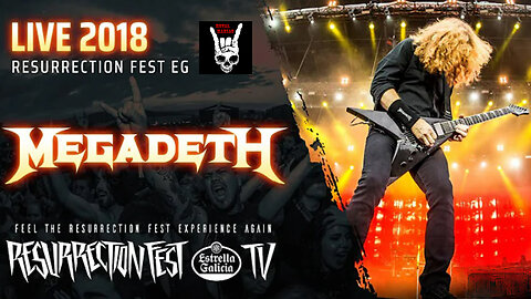 Megadeth - Live at Resurrection Fest EG 2018 ( Full Show)