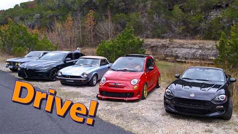 A Sunday Drive | FIAT, Abarth, & Alfa Romeo