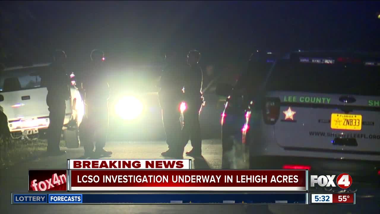 Investigation underway in Lehigh Acres after neighbors hear shots fired