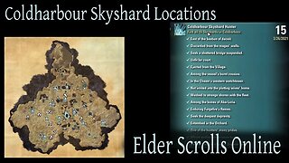 Coldharbour Skyshard Locations [Elder Scrolls Online] ESO