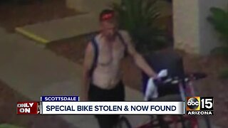 Valley boy's special bike stolen and returned