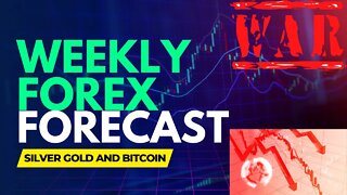 WEEKLY FOREX FORECAST - They want WAR!