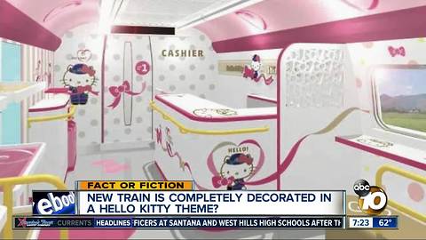 Hello Kitty commuter train?