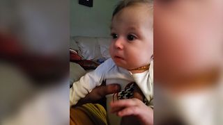 Baby Cries When Dad Hums