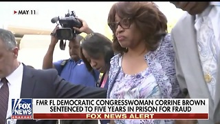 Corrine Brown Sentenced To 5 Years In Jail; Used Sham Children's Charity For Slush Fund!