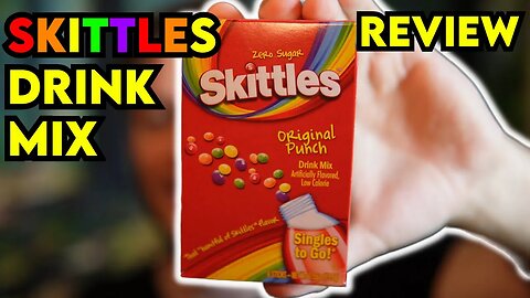 SKITTLES Original Punch Drink Mix Review