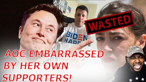INSTANT REGRET! Blue Check Leftist Accidently EMBARRASSES AOC After Failing To Own Elon Musk!