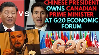Xi Jinping HUMILIATES Justin Trudeau On Camera!