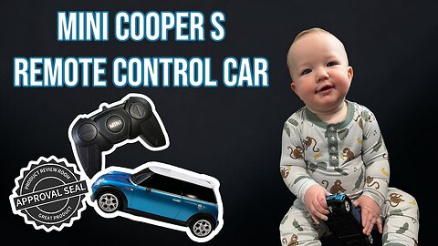 Mini Cooper S Remote Control Car Review | RASTAR