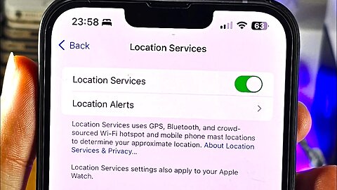 How To Turn On Location Services on iPhone!